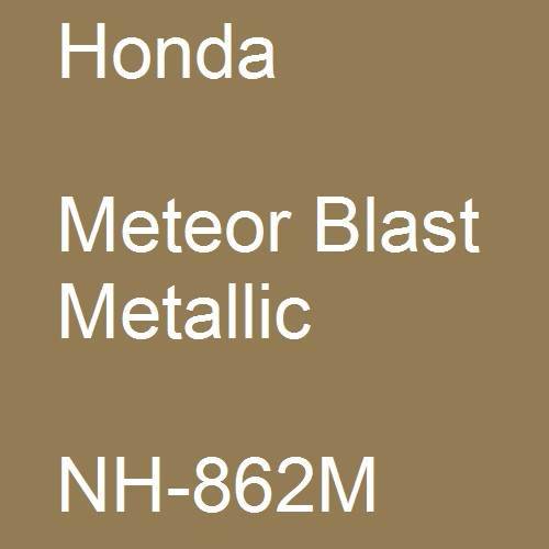 Honda, Meteor Blast Metallic, NH-862M.